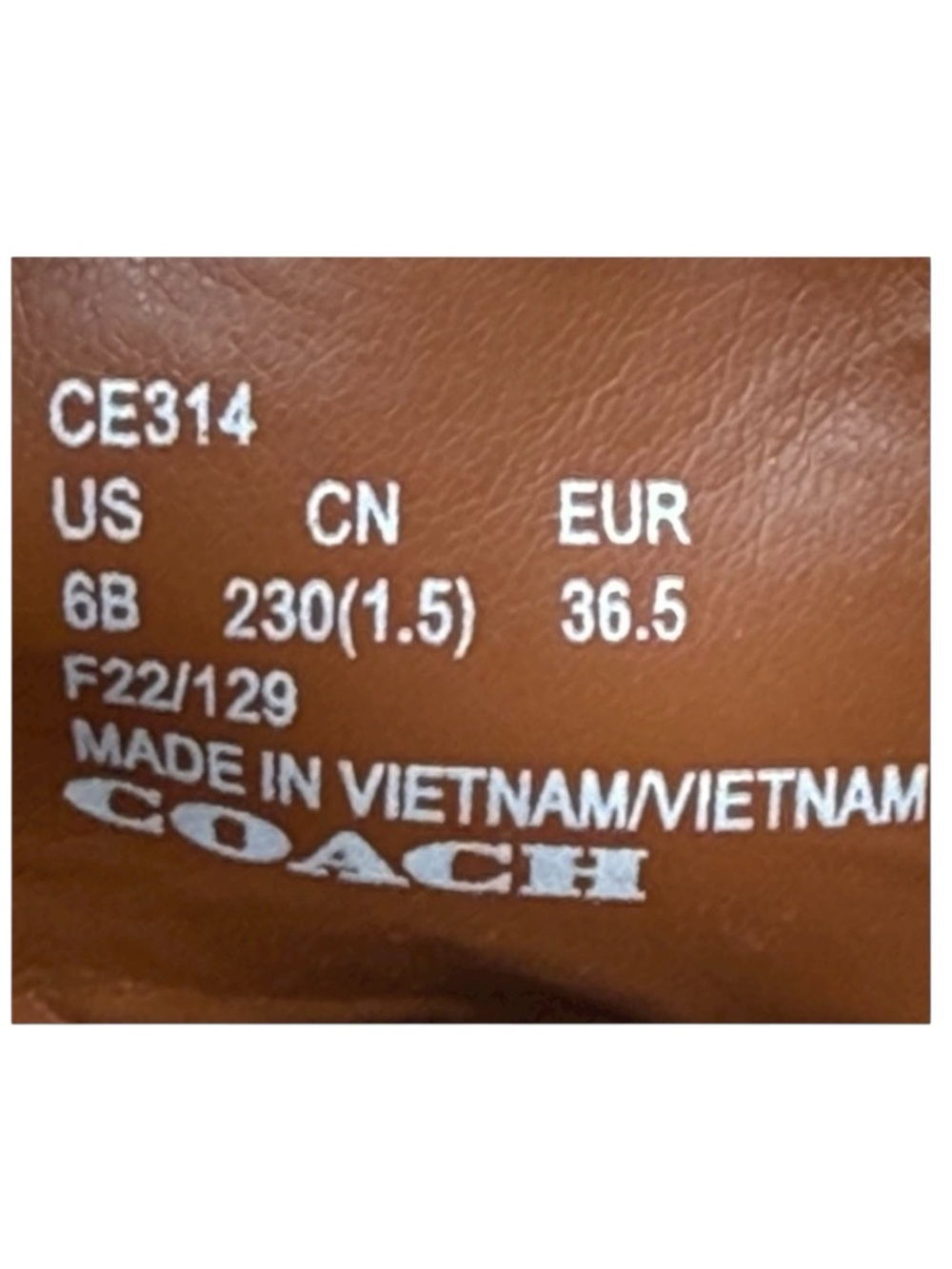 Coach 𒀭 Talia Chic Lug Sole Shearling Lined Bootie 𒀭Camel Pink Blush 𒀭 6M 𒀭 - Picture 13 of 16